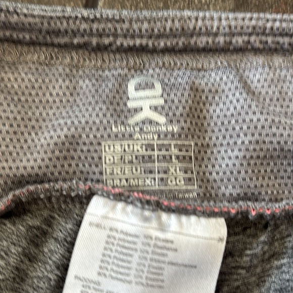 Little Donkey Gray and Pink Athletic Skirt with Zipper Sz L - Picture 8 of 11